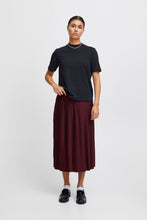 Load image into Gallery viewer, Ichi Wimsy Skirt, Plum
