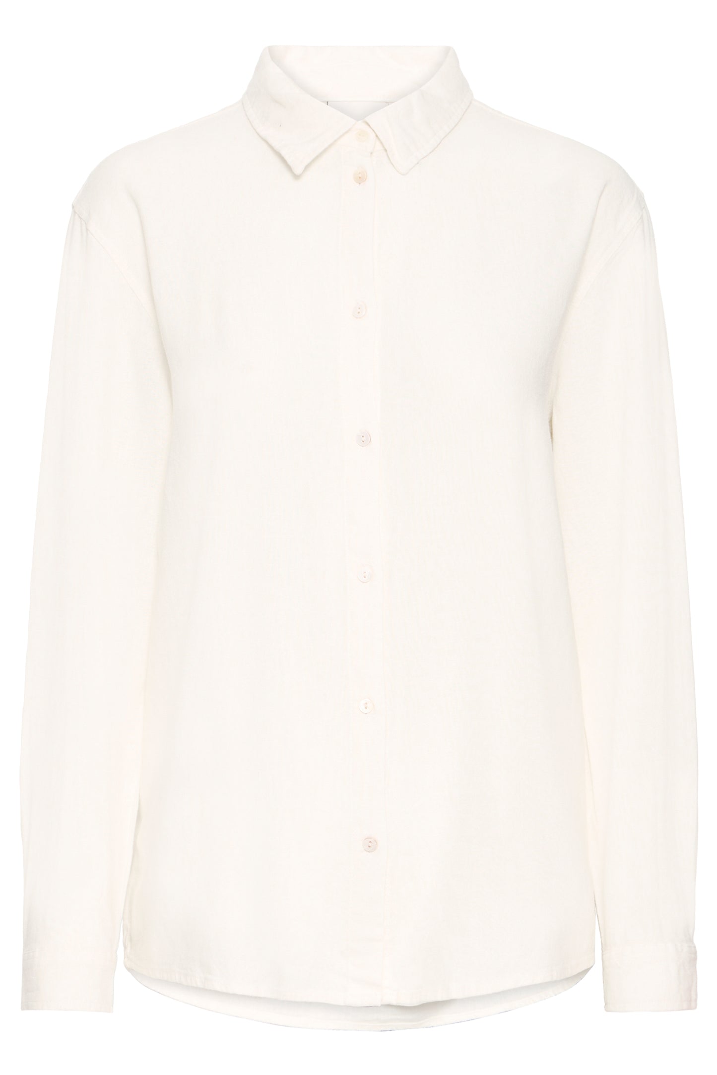Ichi Linno Shirt, Ecru