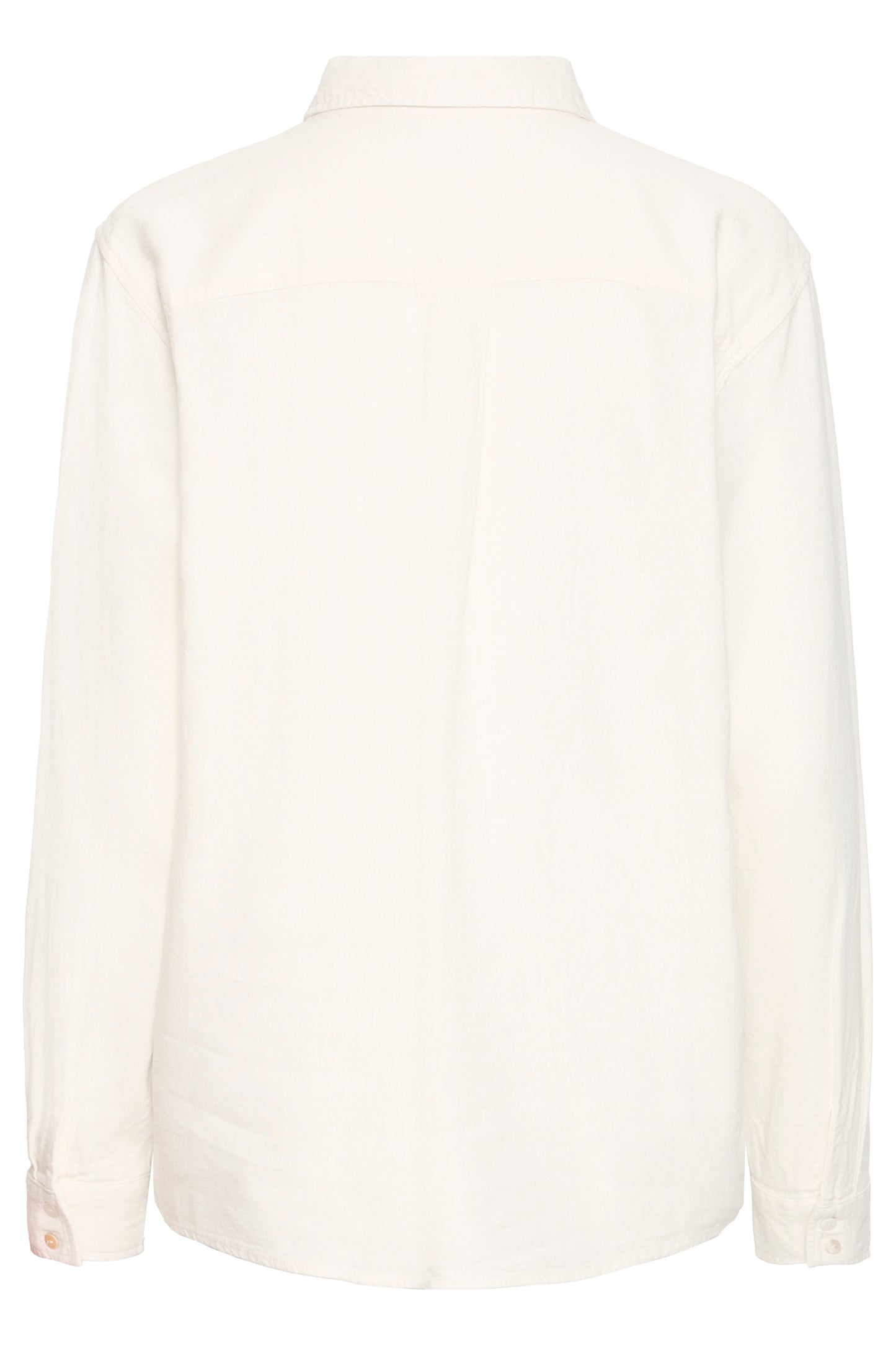 Ichi Linno Shirt, Ecru