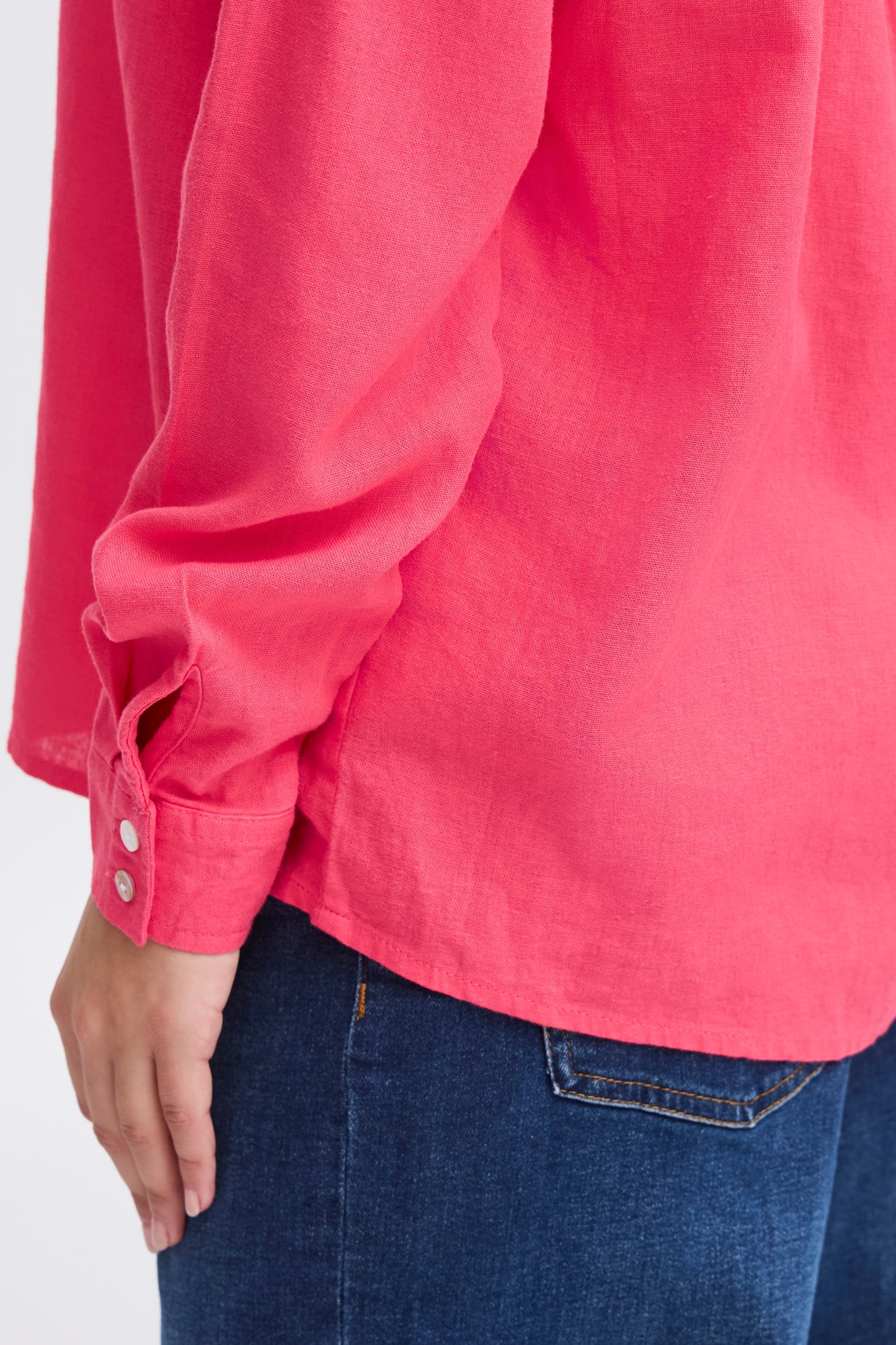 Ichi Linno Shirt, Geranium