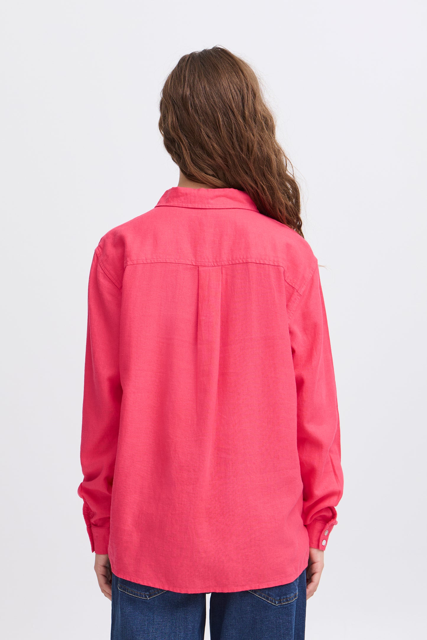 Ichi Linno Shirt, Geranium