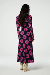 Fabienne Bella Dress Black/Pink