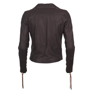 Seattle Thin Leather Jacket Black