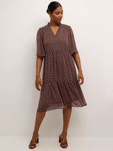 Load image into Gallery viewer, Kaffe Catalina Dress, Brown
