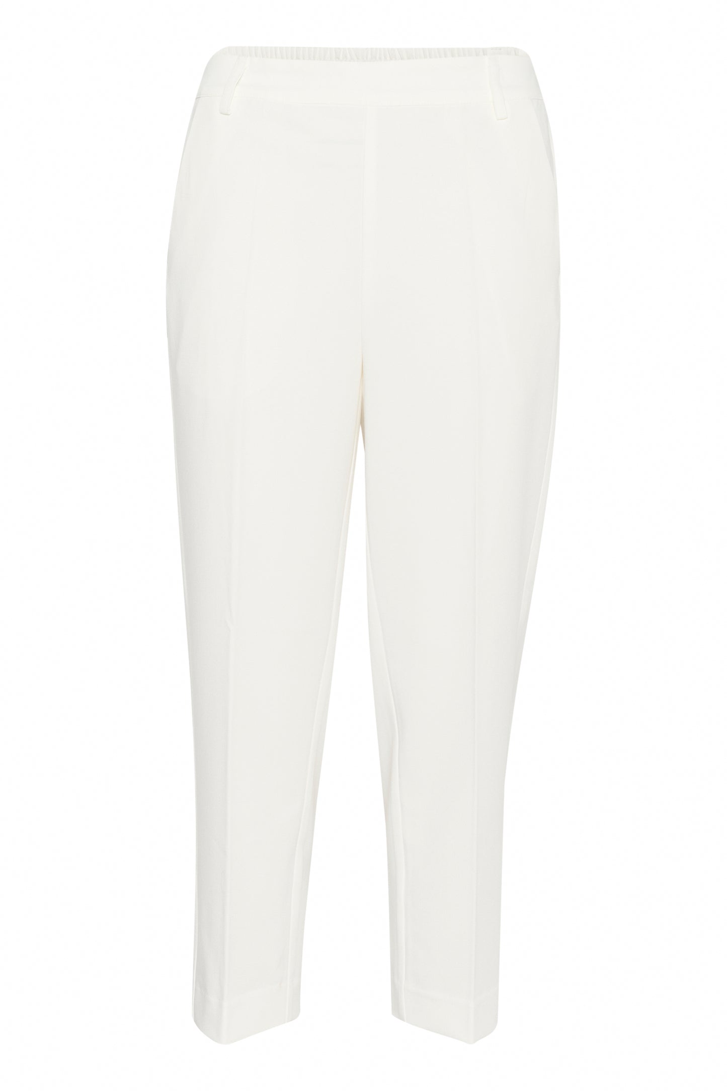 Kaffe Sakura Cropped Pants Chalk