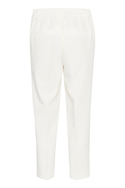 Kaffe Sakura Cropped Pants Chalk