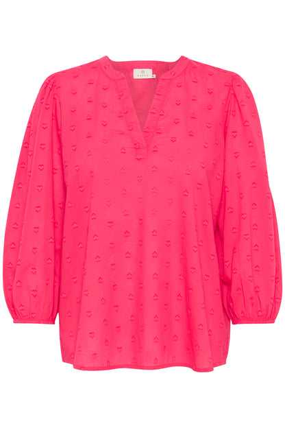 Kaffe Jollia Blouse Raspberry