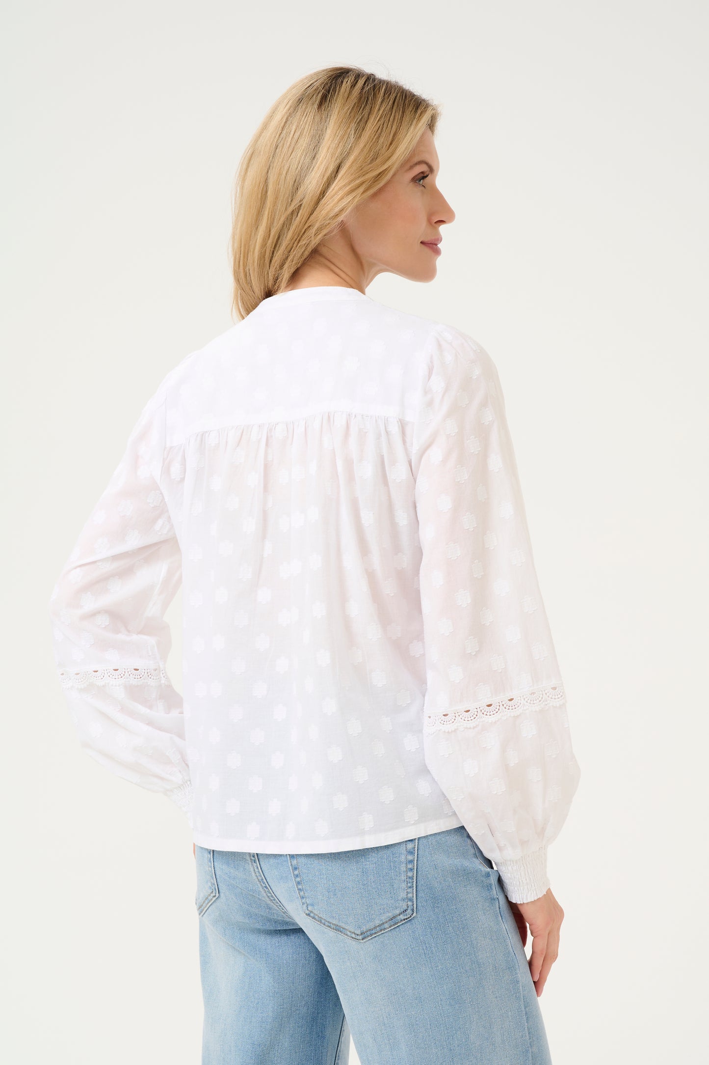 Kaffe Enya Blouse Chalk