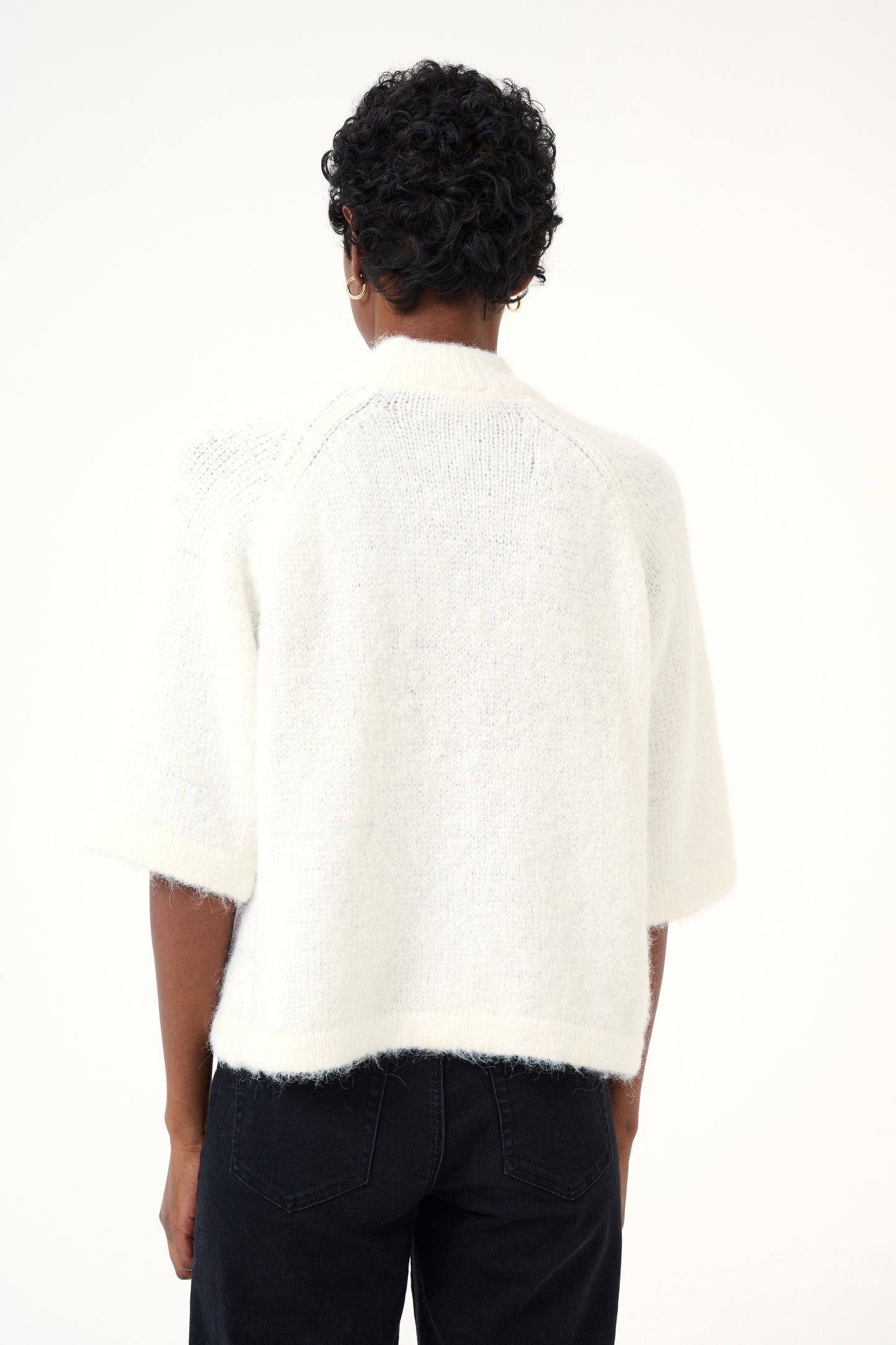 Kaffe Emilie Knit Pullover Chalk