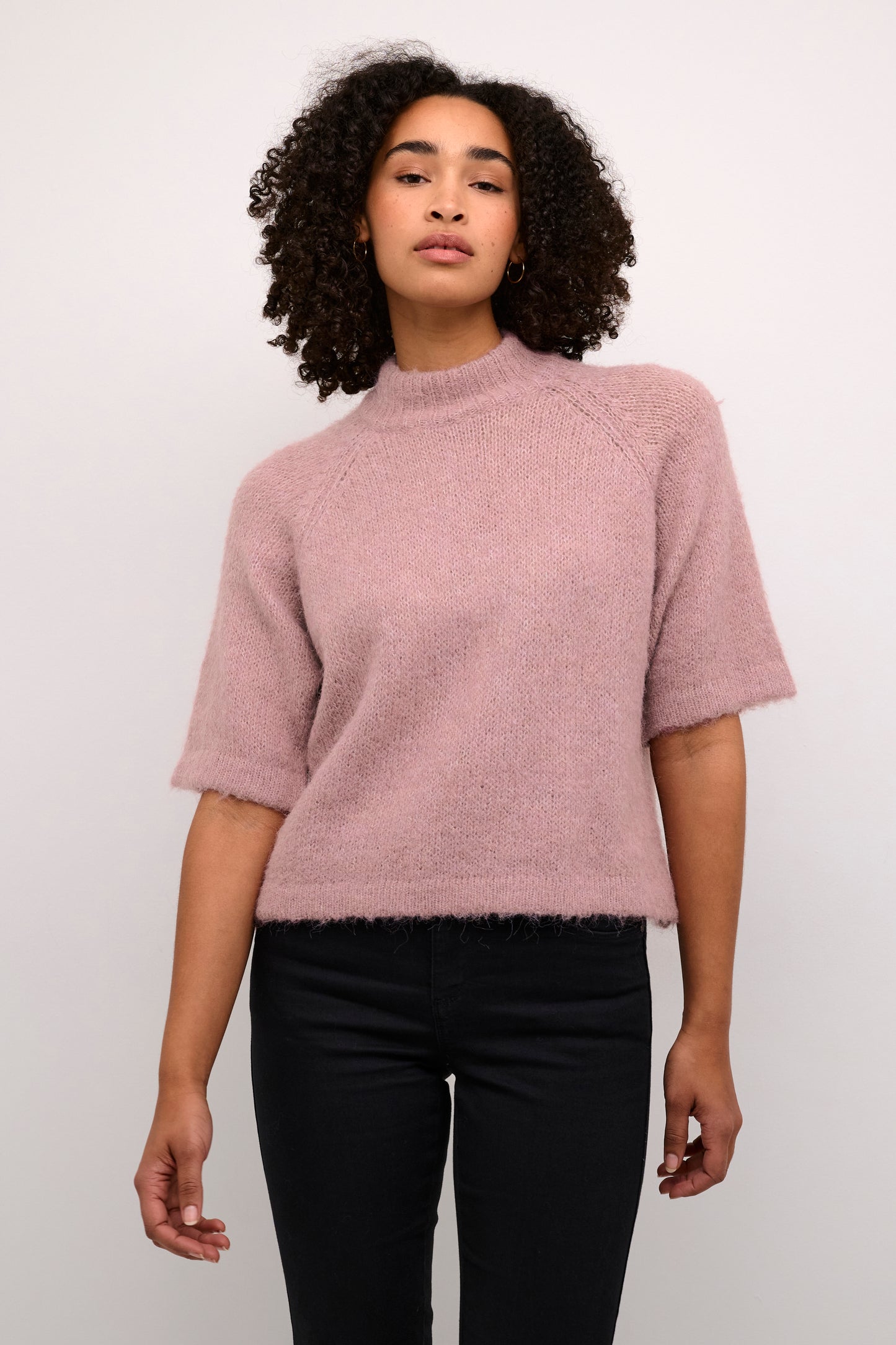 Kaffe Emilie Knit Pullover Rose