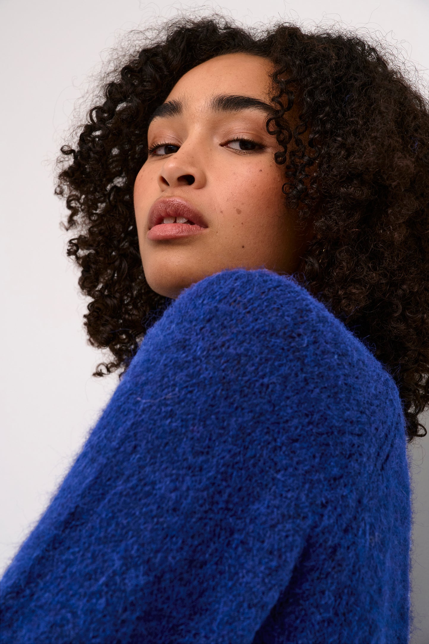 Kaffe Emilie Knit Pullover Blue