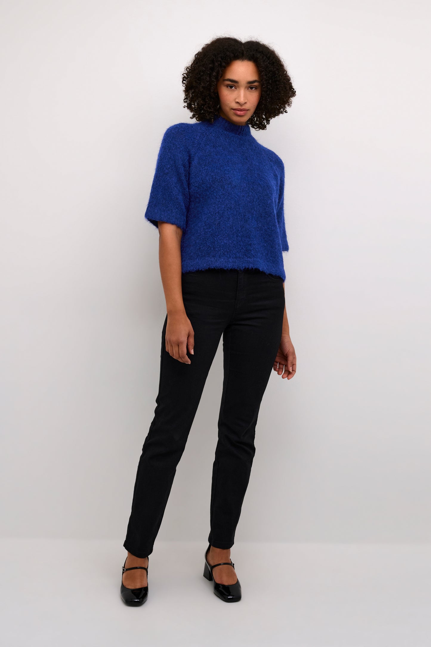 Kaffe Emilie Knit Pullover Blue