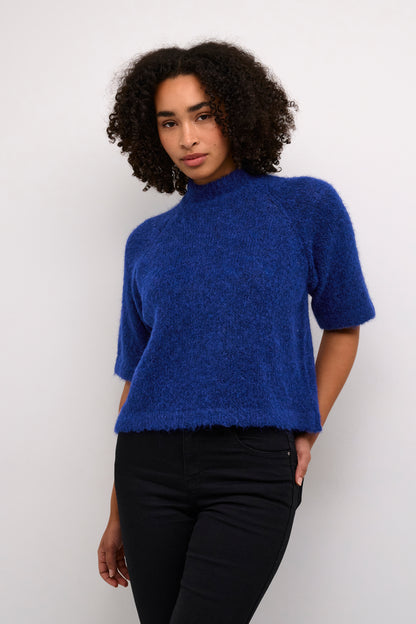 Kaffe Emilie Knit Pullover Blue