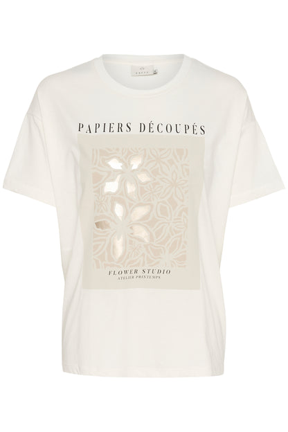 Kaffe Fin T-Shirt White