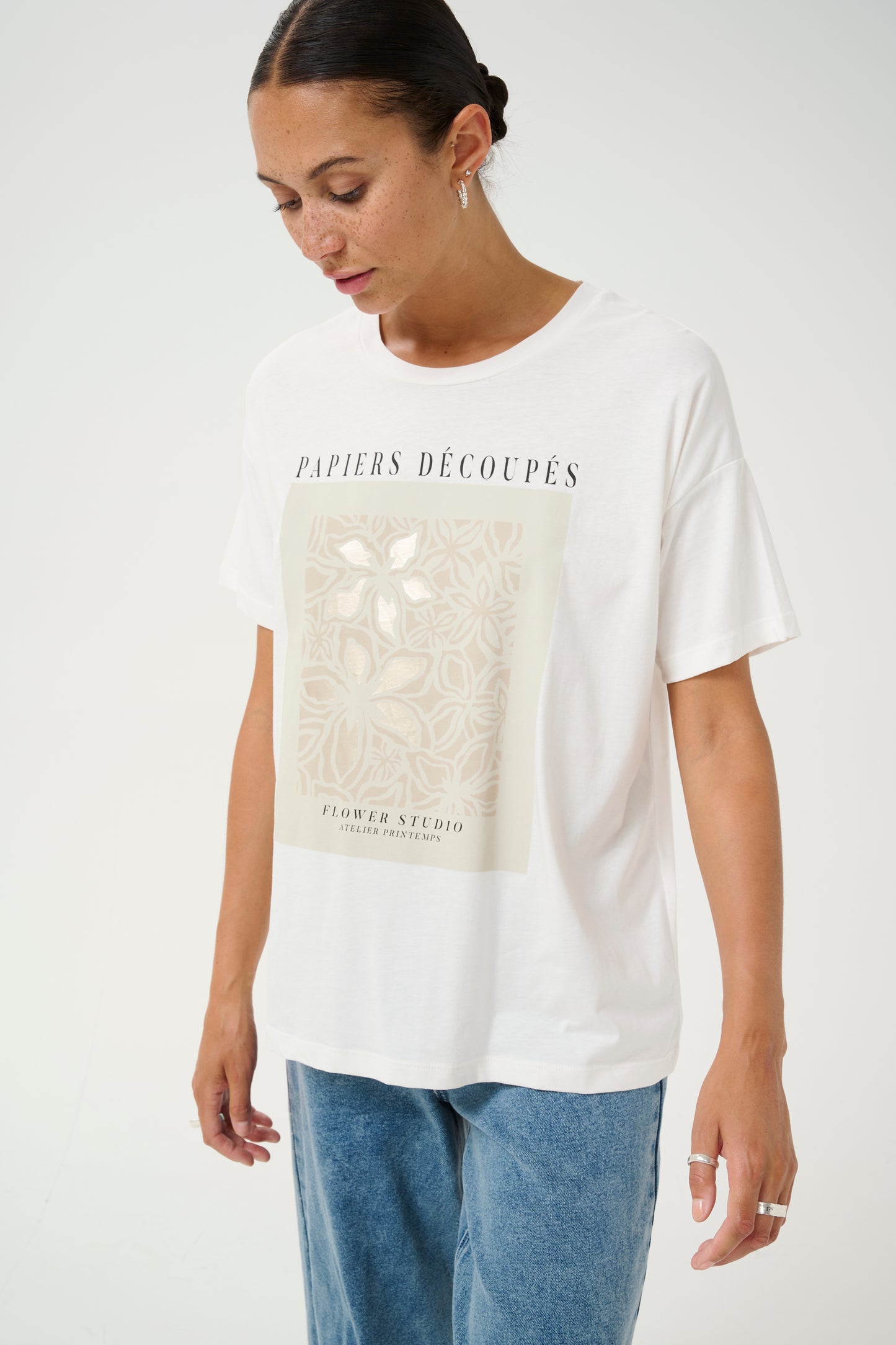 Kaffe Fin T-Shirt White