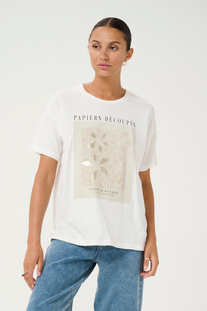 Kaffe Fin T-Shirt White