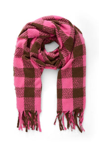 Kaffe Kella Scarf, Pink