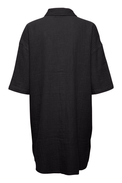 Kaffe Vafla Long Shirt Black