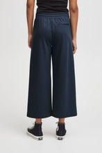 Load image into Gallery viewer, Ichi Kate Wide Pants Navy
