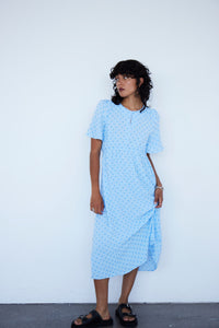 Ichi Sabella Dress, Blue