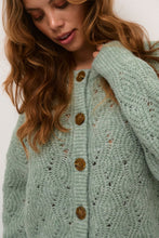 Load image into Gallery viewer, Culture Kimmy Cardigan, Green Milieu
