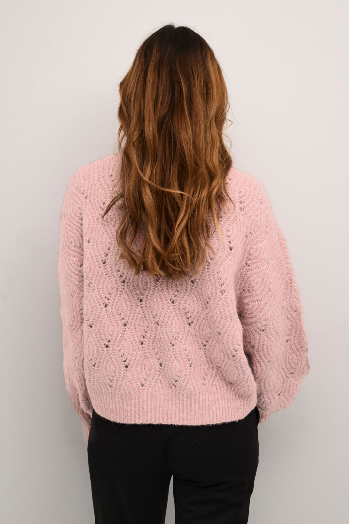 Culture Kimmy Knit Pullover Pale Mauve