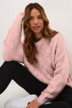 Load image into Gallery viewer, Culture Kimmy Knit Pullover, Pale Mauve
