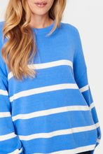 Load image into Gallery viewer, Saint Terna Pullover, Blue Striped
