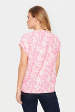 Load image into Gallery viewer, Saint Dacia Blouse, Pink Leopard
