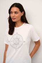 Load image into Gallery viewer, Culture Gith Compass T-Shirt, Spring Gardenia
