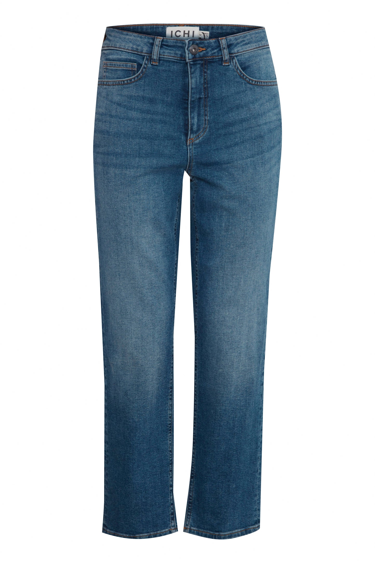 Ichi Twiggy Raven Jeans, Medium Blue