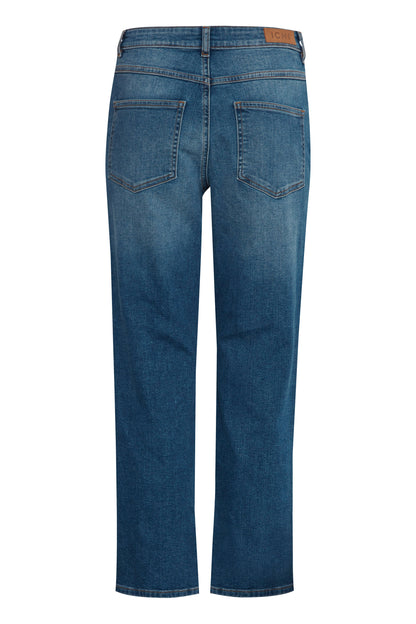 Ichi Twiggy Raven Jeans, Medium Blue