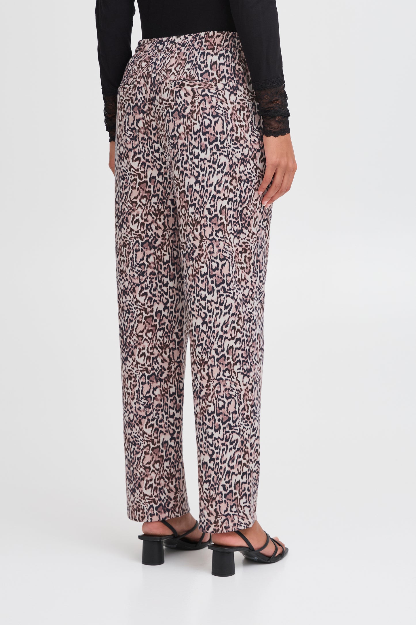 Ichi Kate Pants Leopard