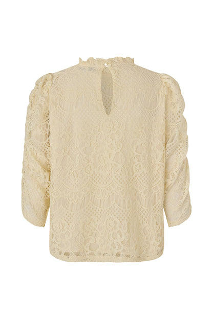 Lollys Lilou Blouse Creme