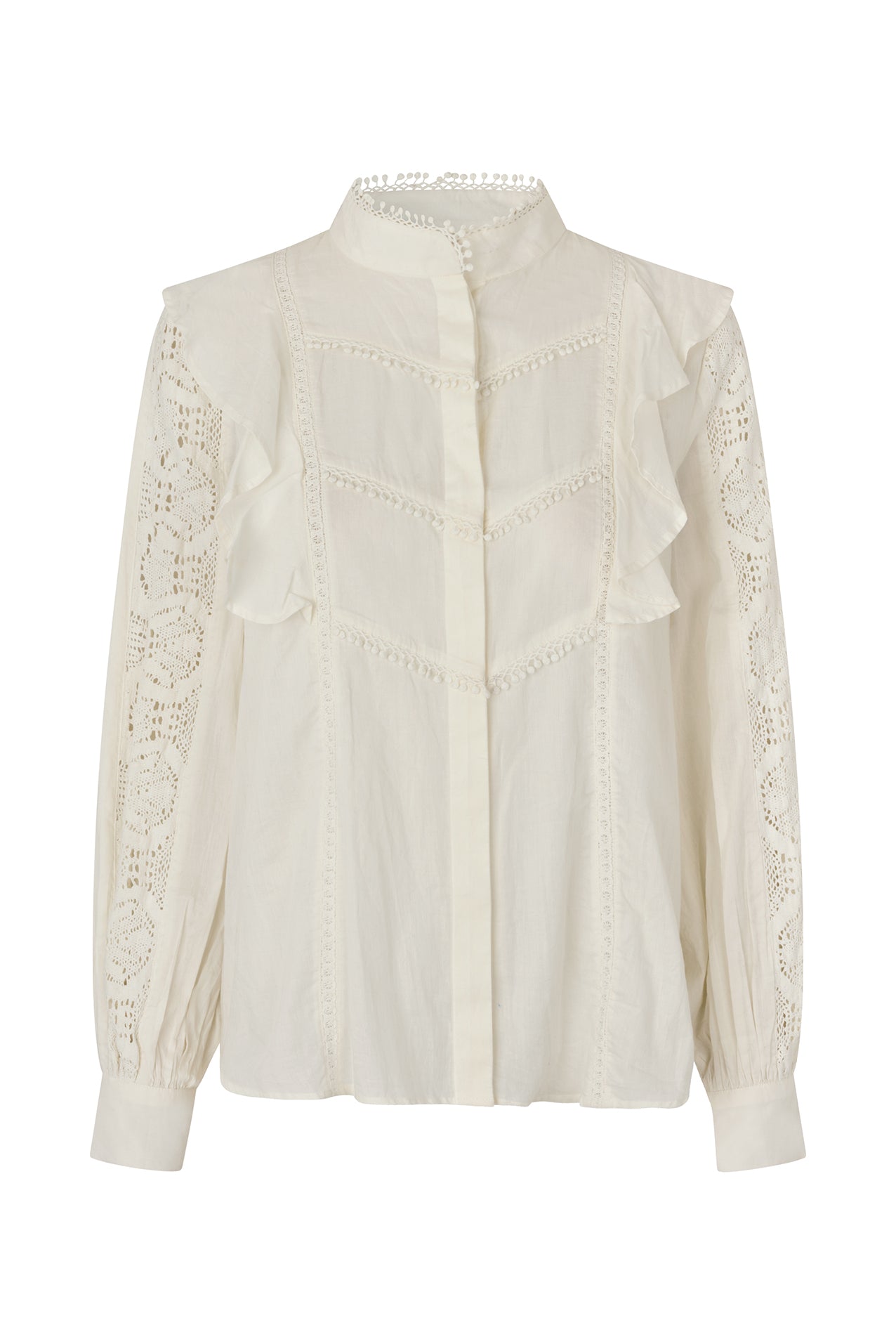 Lollys Maja Shirt Creme