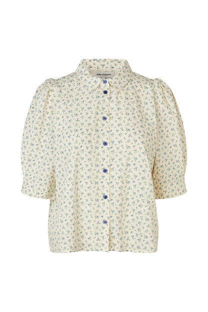 Lolly's Bono Shirt Blue Floral