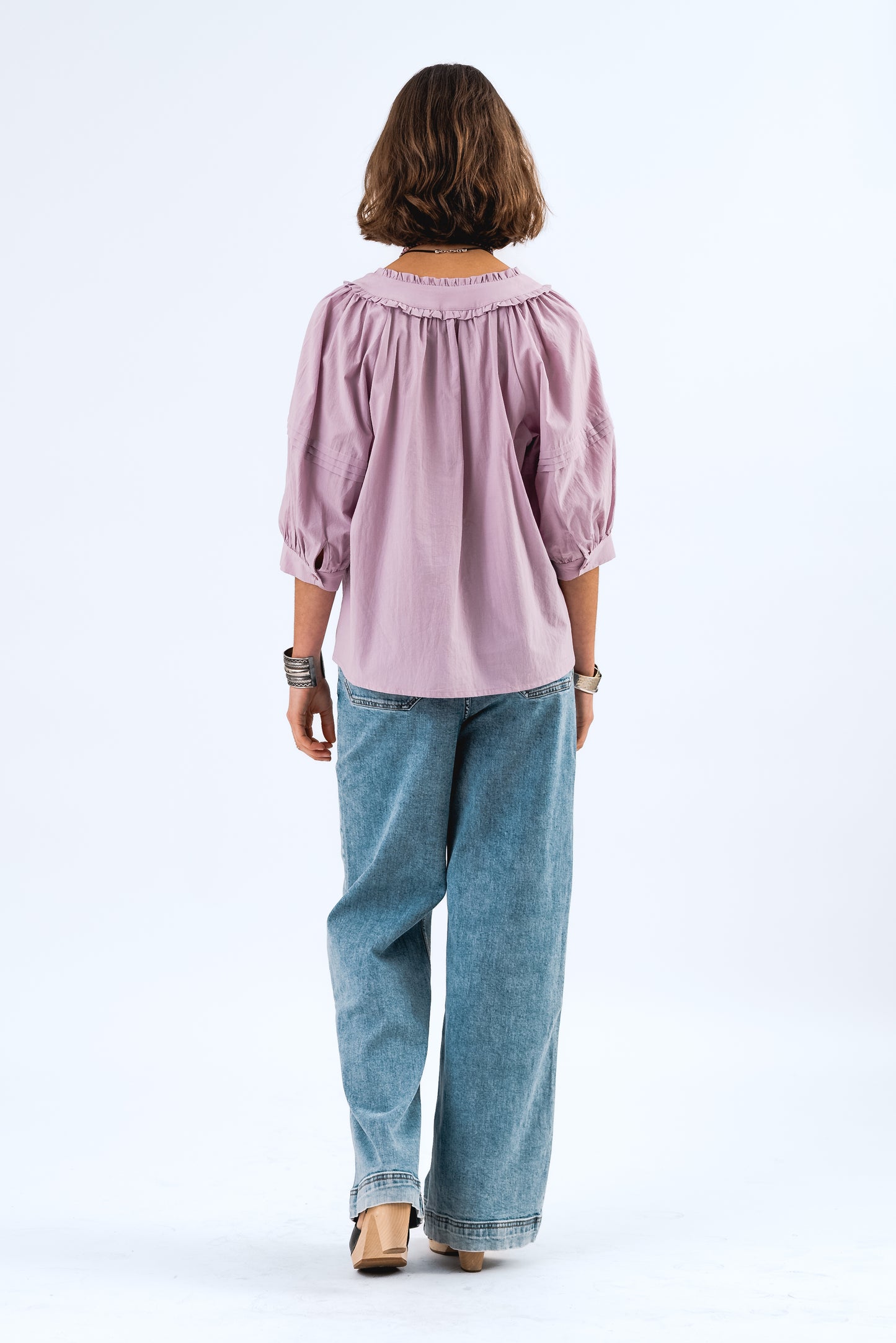 Lollys Alvill Blouse Lavender