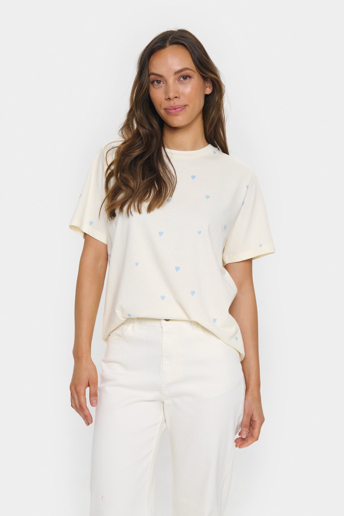 St.Tropez Johanna T- Shirt Ice Blue