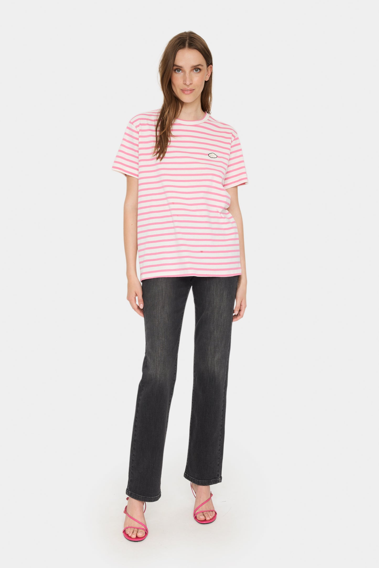 St Tropez Ganika T- Shirt Rose