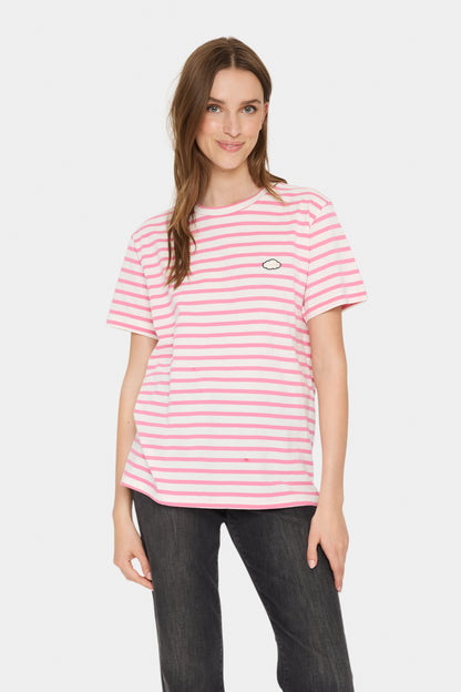 St Tropez Ganika T- Shirt Rose