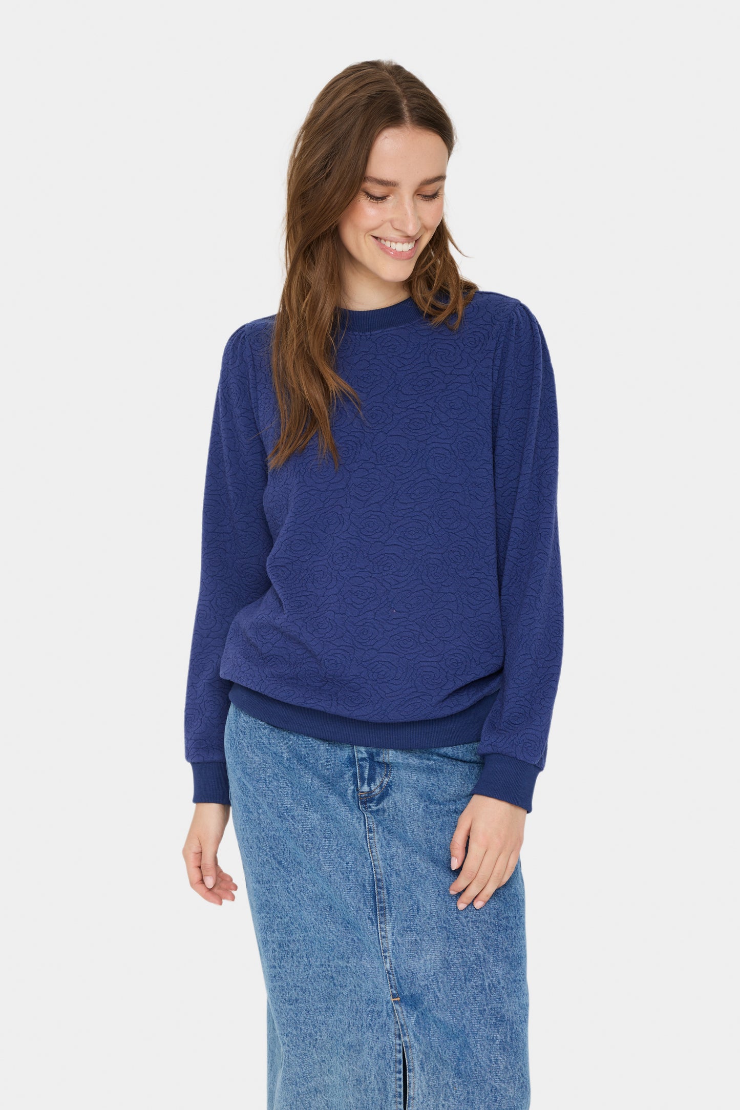 Saint Gandy Sweatshirt Navy