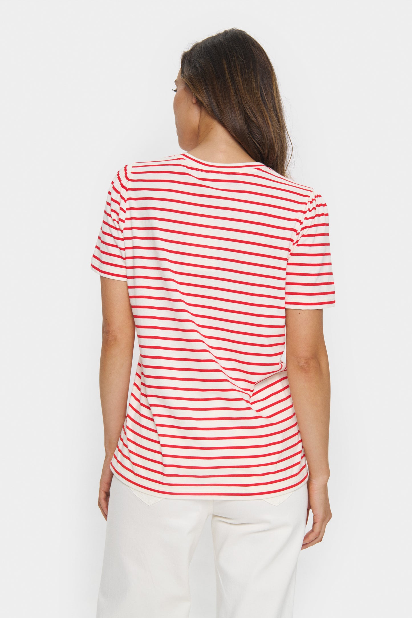 St Tropez Jucia T-Shirt Red/White