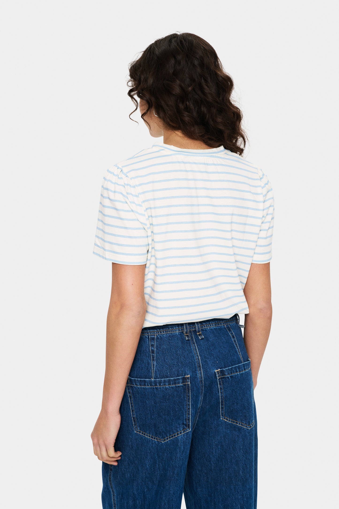 St Tropez Jucia T-Shirt Blue/White Stripe