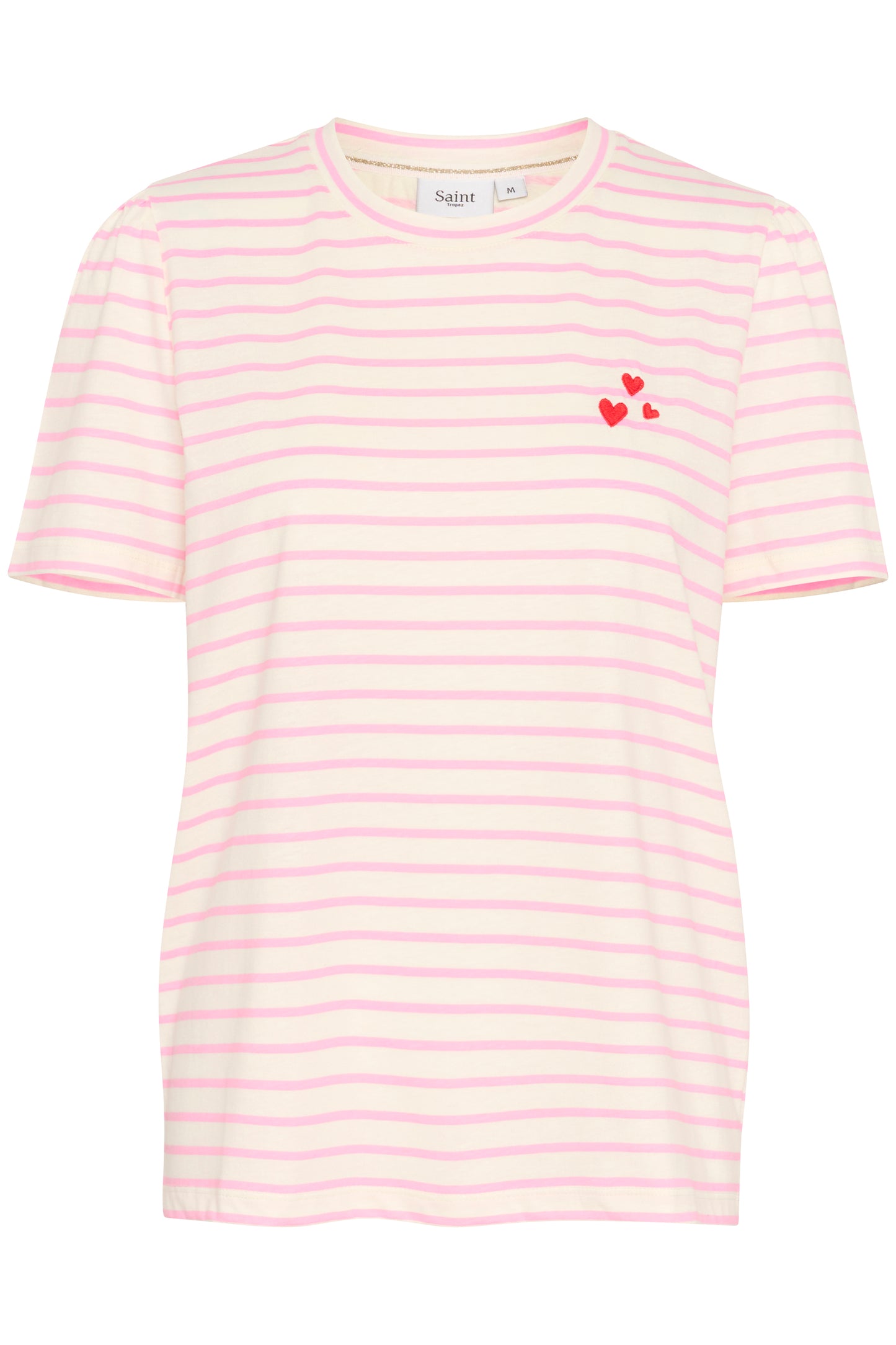 St Tropez Jucia T-Shirt Pink/White