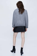 Load image into Gallery viewer, Wild Pony Hign Neck Knit Grey
