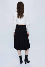 Load image into Gallery viewer, Wild Pony Flared Midi Skirt, Black
