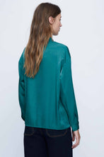 Load image into Gallery viewer, Wild Pony Satin Shirt, Green
