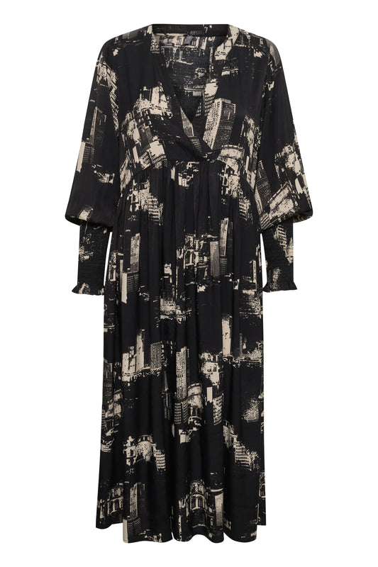 Culture Nelly Long Dress Black