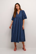Load image into Gallery viewer, Culture Michelle Dress, Blue Denim
