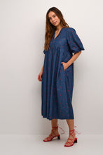 Load image into Gallery viewer, Culture Michelle Dress, Blue Denim
